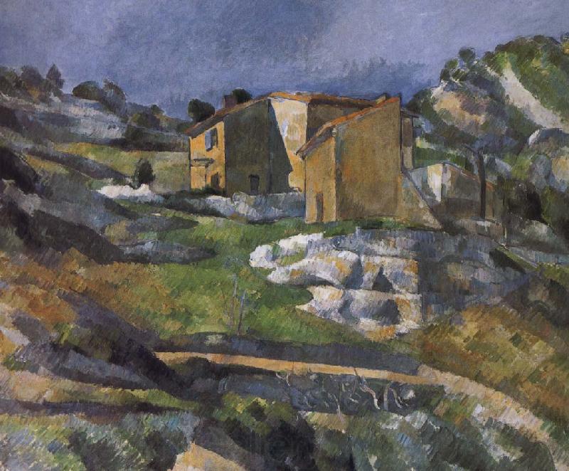 Paul Cezanne house near the valley Norge oil painting art